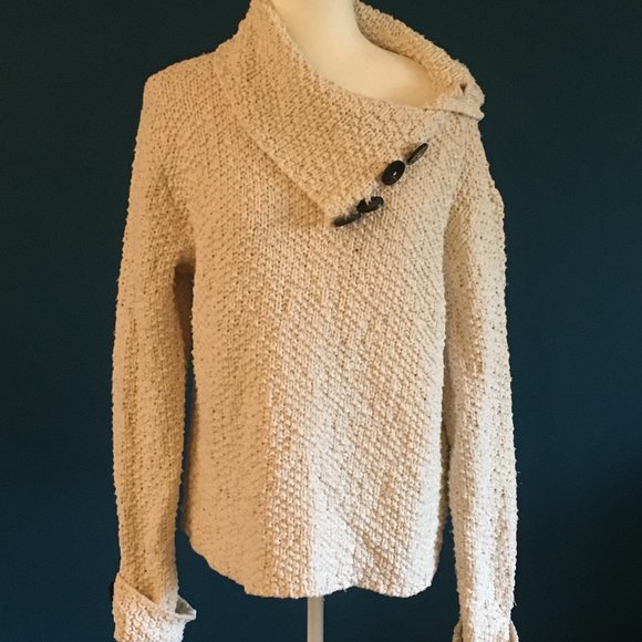 Chunky cream sweater by Willlow - Picture 2 of 9